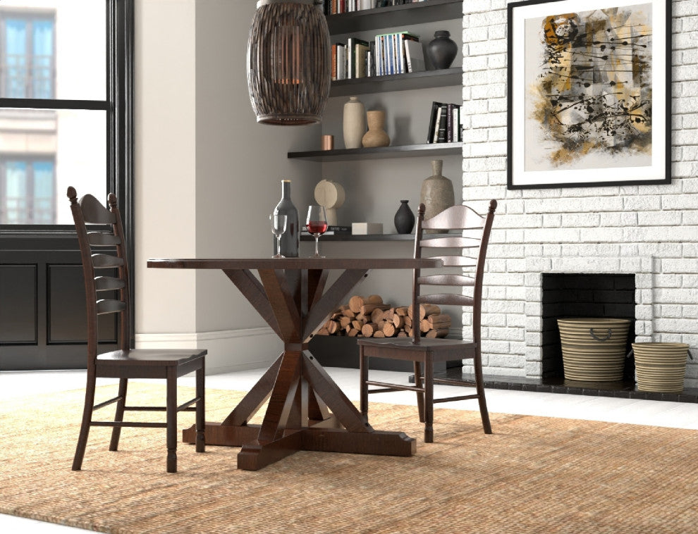 Rembrandt X Base Dining Table, Espresso