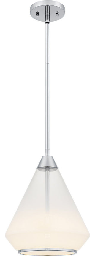 Haze One Light Mini Pendant in Polished Chrome