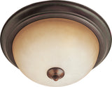 Maxim Lighting 2-Light Flush Mount in Oil Rubbed Bronze - 5841WSOI