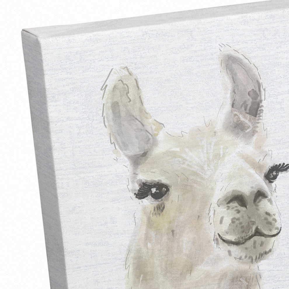 Baby Barn Animals 12"x18" Canvas Wall Art