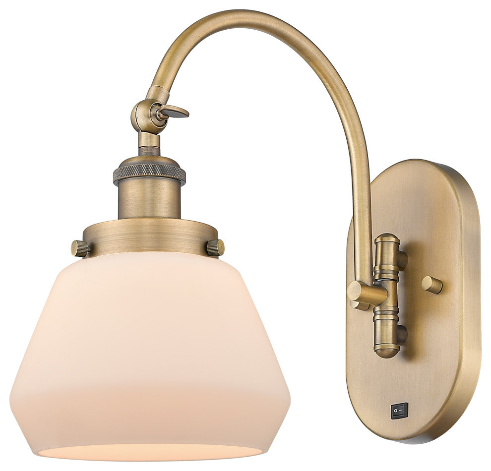 Innovations 918-1W-BB-G171-LED 1-Light Sconce, Brushed Brass