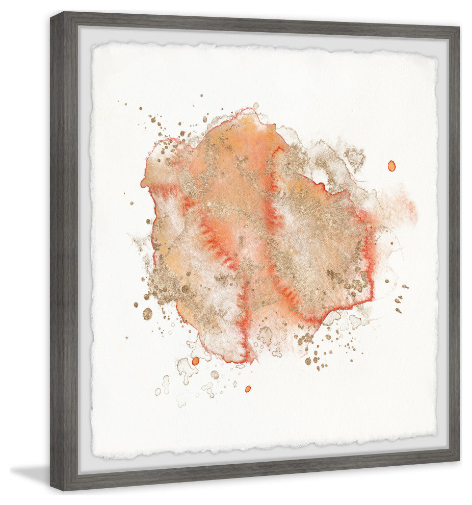 "Narrow Passage" Framed Painting Print, 24x24
