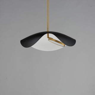 ET2 E24964 Carmen 16"W LED Pendant - Black / Gold
