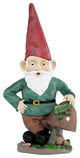 Lawn Gnome Statue-Fun Classic Style Resin Figurine by Pure Garden