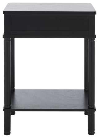 Safavieh Thurston 1 Drawer Accent Table, Matte Black