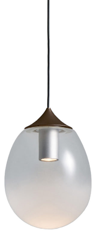 MIST LED Pendant, Cocoa, Small