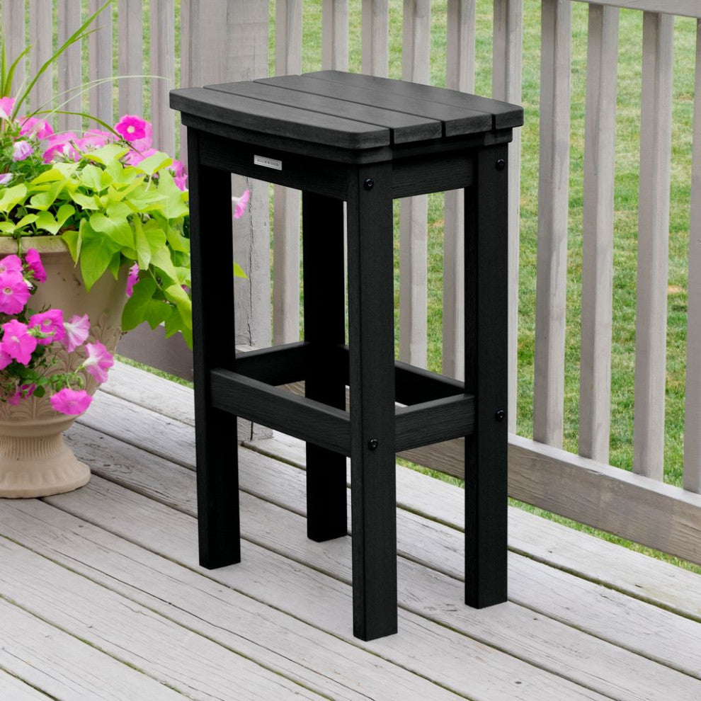 Lehigh 3 Piece Balcony Set, Black, Bar Height