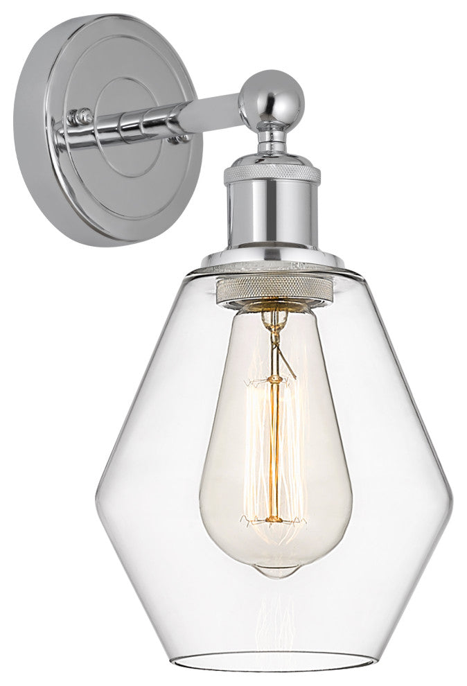 Innovations 616-1W-PC-G652-6 Cindyrella 1 Light 6" Sconce, Polished Chrome