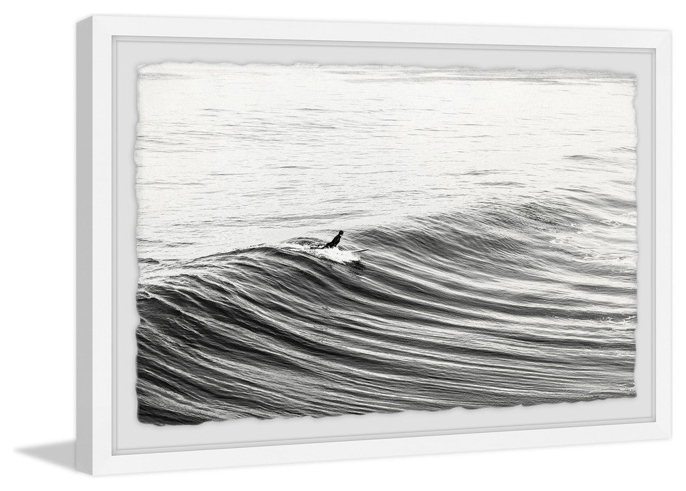 "Morning Glide" Framed Painting Print, 36"x24"
