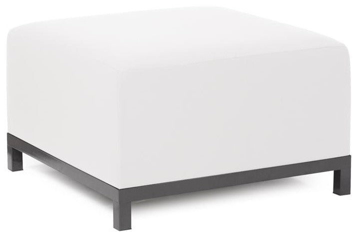 Seascape Axis Ottoman Slipcover, Natural