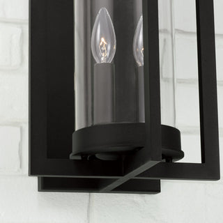 Capital Lighting 948221 Kent 2 Light 20" Tall Wall Sconce - Black