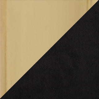 Fran Bench, Gold Steel, Black Velvet