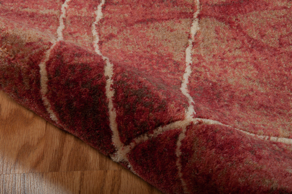 Nourison Somerset 2'3" x 8' Flame Rustic Indoor Area Rug