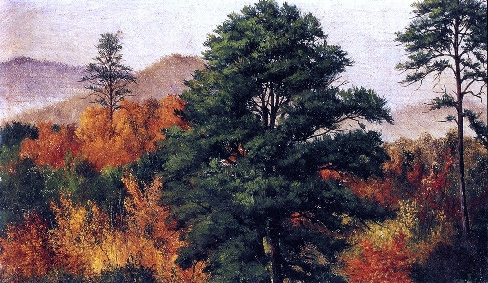 William Aiken Walker Autumn Scene in the North Carolina Mountains
