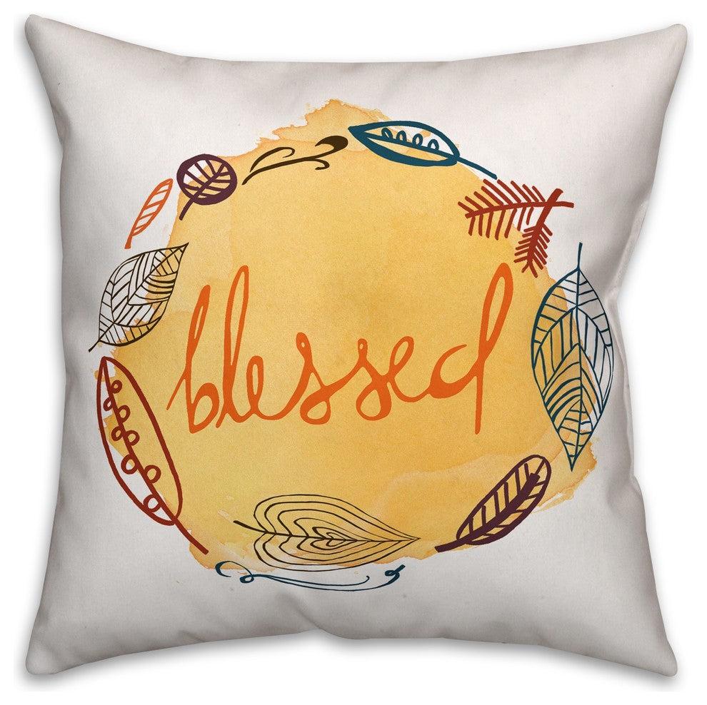 Harvest Blessed 20x20 Spun Poly Pillow