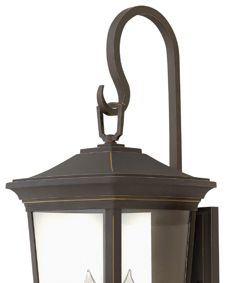 Hinkley Bromley Large Wall Mount Lantern, Oil Rubbed Bronze