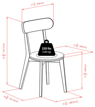 Pauline 2-PC Chair Set