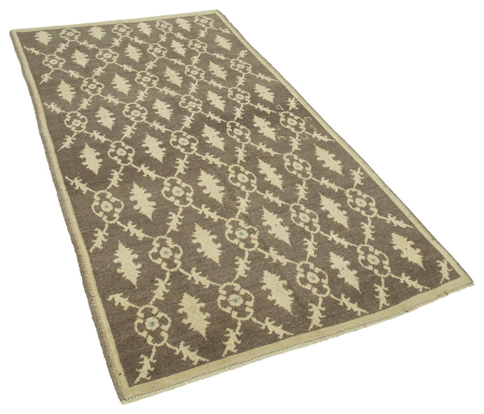 Rug N Carpet - Handwoven Oriental 3' 8'' x 7' 0'' Distressed Wool Rug