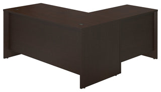 Series C Elite 66W x 30D Desk Shell with 36W Return in Mocha Cherry