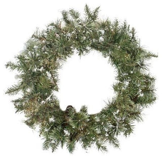 Snow Mountian Pine Wreath, 30"