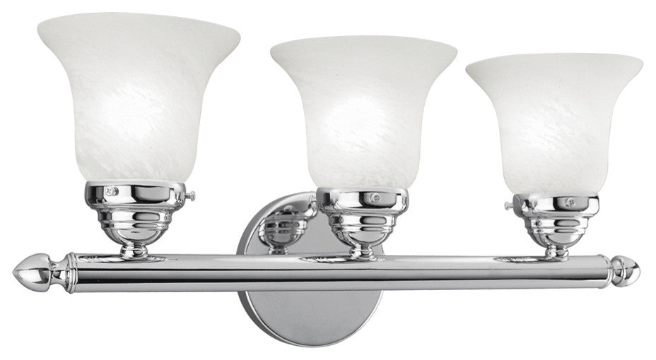 Neptune Bath Light, Chrome