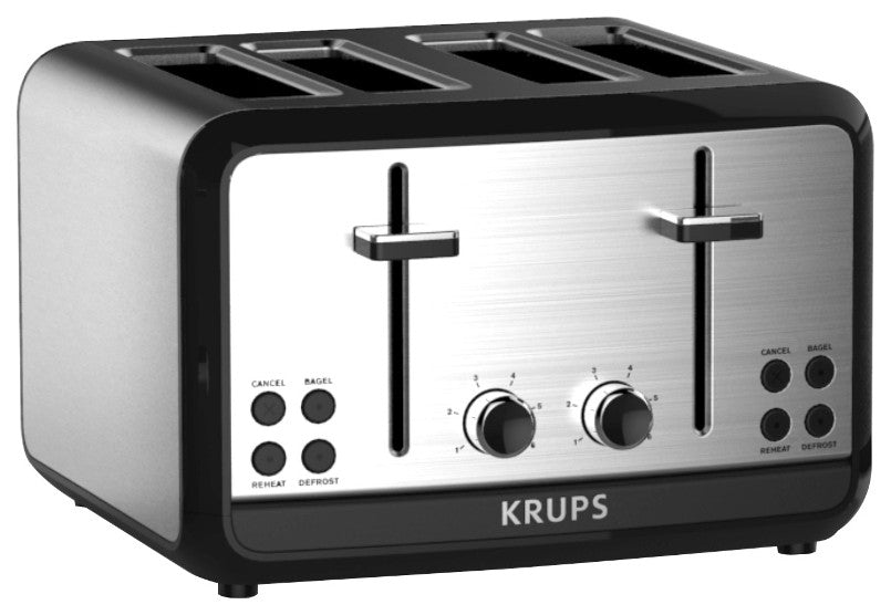 Krups Savoy Stainless Steel 4-Slice Toaster