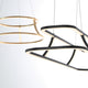 Cadoux 1-Light Chandelier, Gold