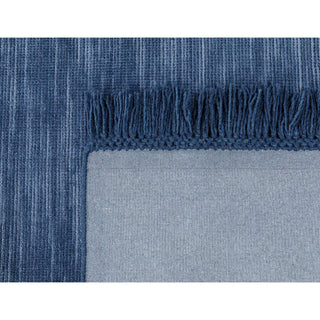 Eva Solid Area Rug, Blue, 5'x8'