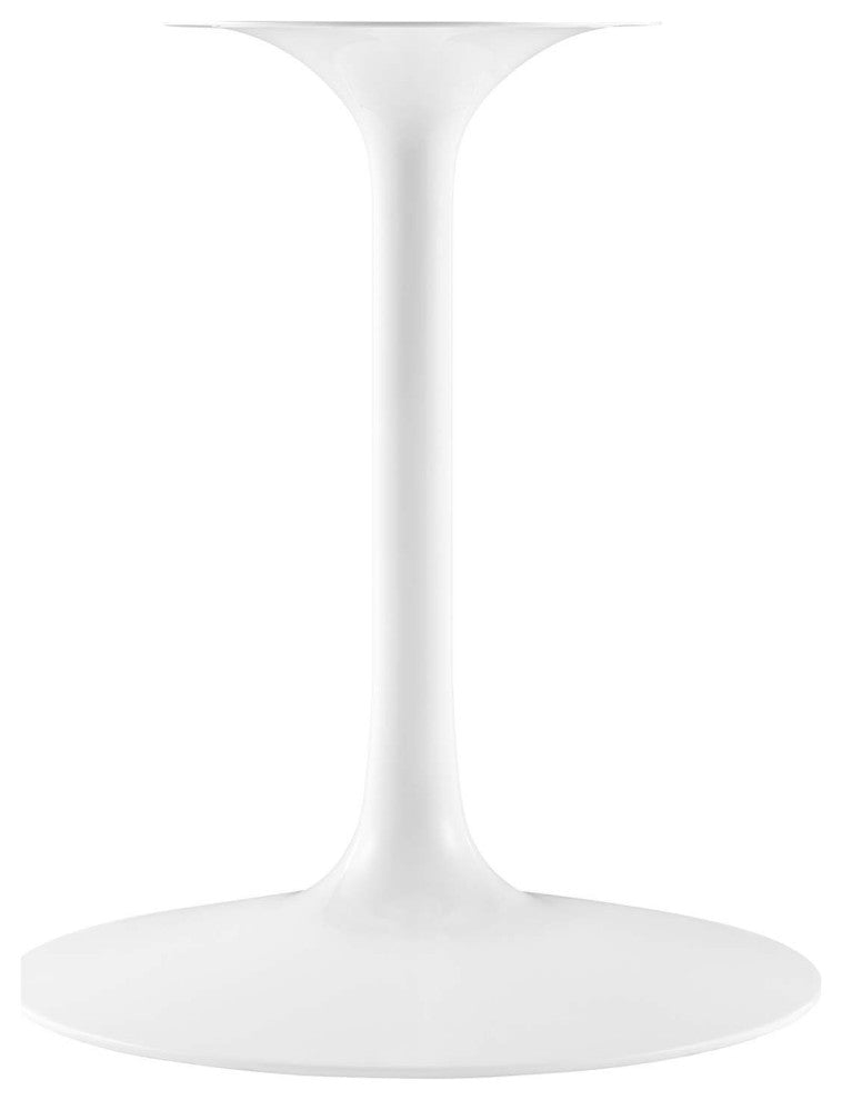 Lippa 60" Oval Artificial Travertine Dining Table, White Traventine