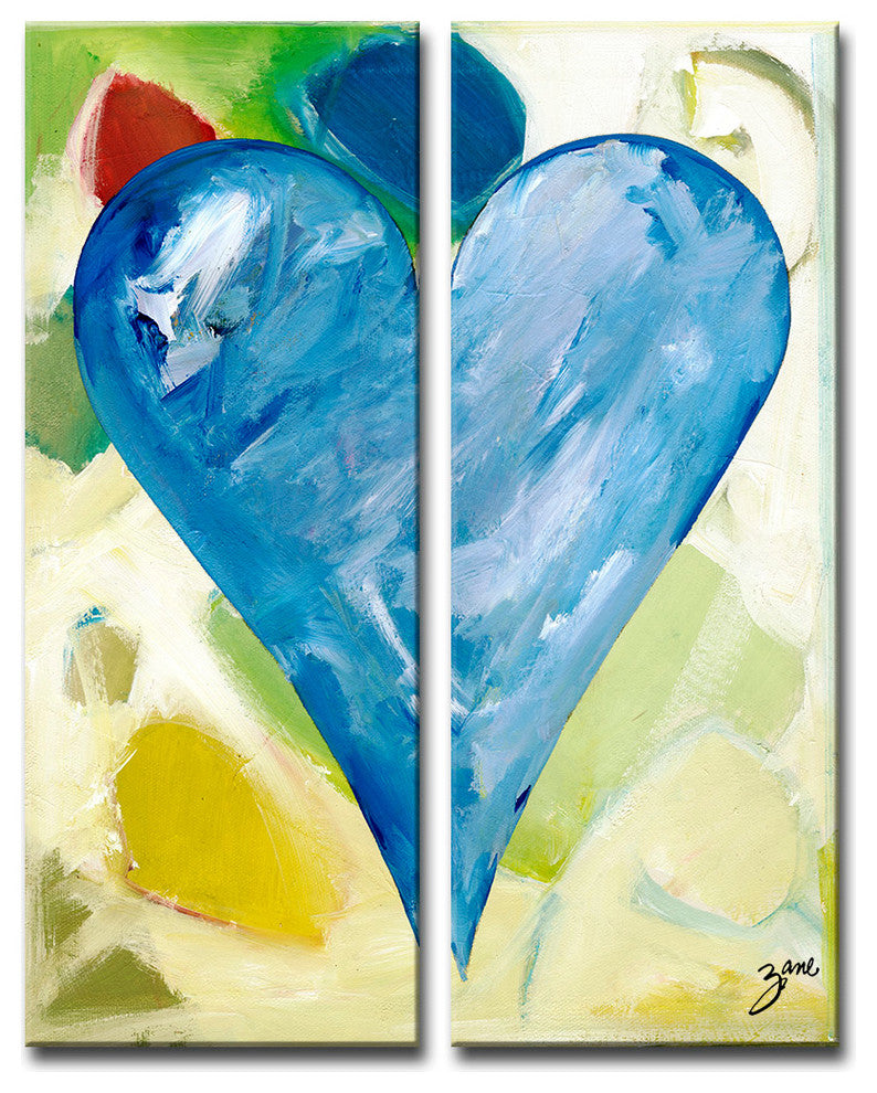 Heartwork "Zurich" 2-Piece Canvas Art Set, 30"x12"