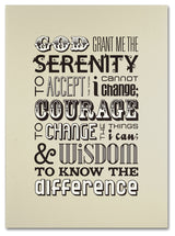 'Serenity Prayer II' Canvas Art by Megan Romo