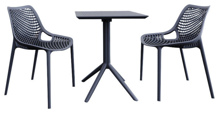 Air Bistro 3-Piece Set Dark Gray