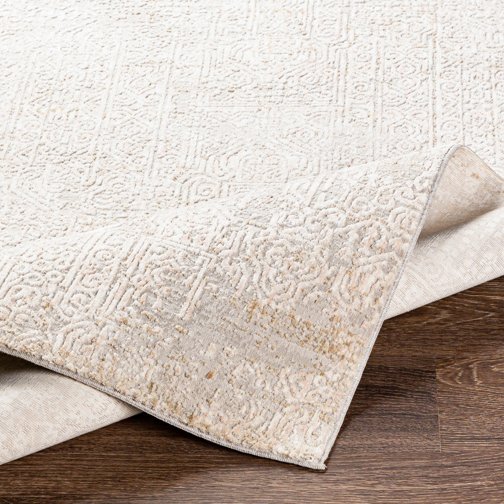 Surya Carmel CRL-2300 Modern Area Rug, 9' x 12' Rectangle