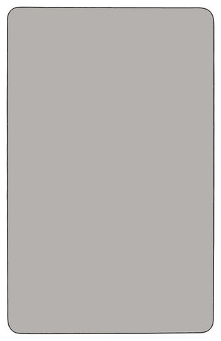 30''Wx60''L Gray Hp Laminate Activity Table-Adjustable Legs