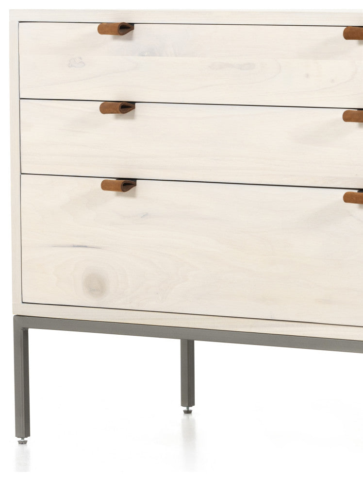 Trey Large Nightstand-Dove Poplar