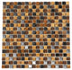 Steel Blend Tile, Autumn Gold, 30 Sq. ft., 5/8"x5/8"