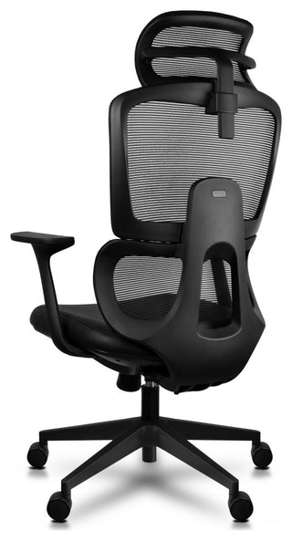 Ergonomic Office Mesh Chair with Lumbar Support Adjustable Armchair Tall Back