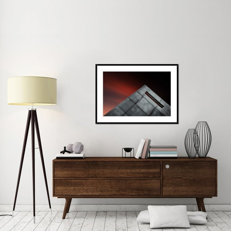 "Airmail Box" Framed Digital Print by Gilbert Claes, 44x32"