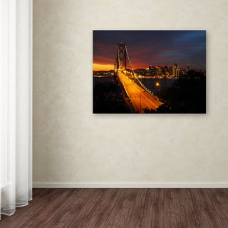 'Bay Bridge' Canvas Art by Pierre Leclerc