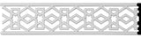 4"H x 3/8"P x 96"L Swindon Pierced Moulding