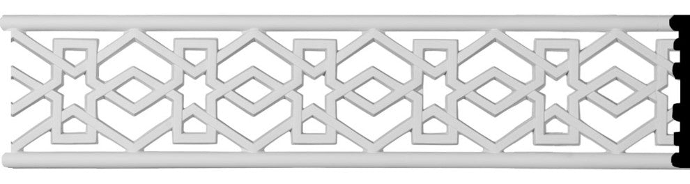 4"H x 3/8"P x 96"L Swindon Pierced Moulding