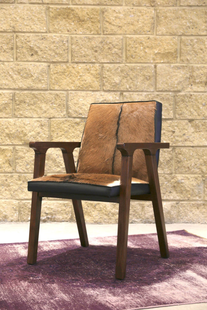 Rio Cool Armchair, Black/Brown/White
