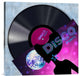 "Vinyl Club, Disco" Stretched Canvas Giclee by Steven Hill, 24x24"