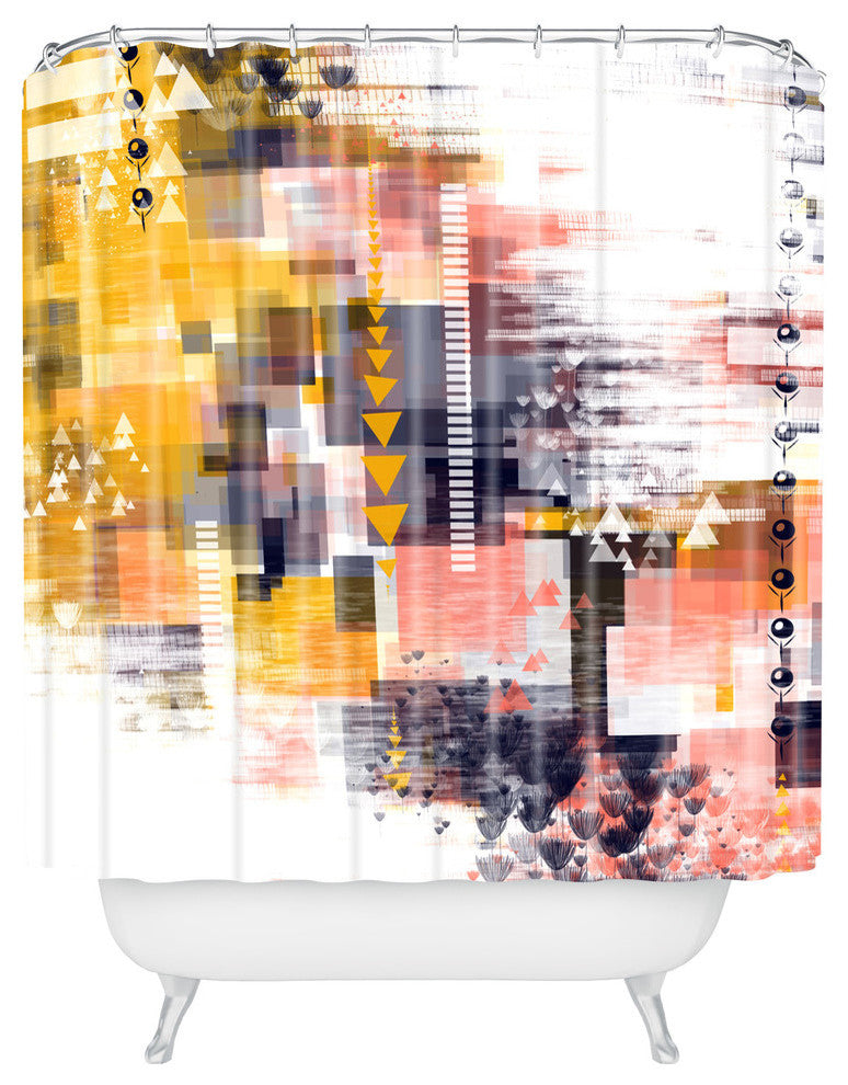 Deny Designs Jenean Morrison Charade Shower Curtain
