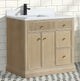 Redondo Bathroom Vanity, Ash Oak, 36", Single Sink, Freestanding