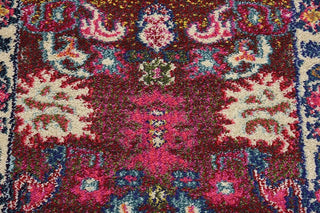 Unique Loom Multicolored Haven Medici 2' 2 x 6' 7 Runner Rug