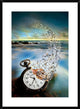 "The Vanishing Time" Framed Digital Print by Sandy Wijaya, 27x38"
