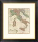 "Composite: Italy, 1800" Framed Digital Print by L. Delarochette, 24x26"