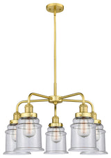 Innovations Whitney 5 24" Chandelier Satin Gold