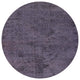 Ahgly Company Indoor Round Mid-Century Modern Area Rugs, 5' Round